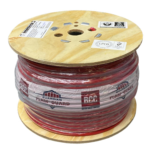 Red Flam-Guard 200S Standard Multi-Core Fire Resistant Cable 100m