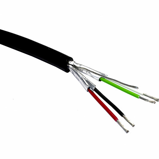 Grey 22AWG 2 Pair PE Fca Type 8723 Belden Equivalent Cable 100m