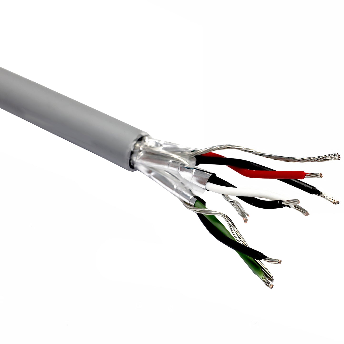 Grey 22AWG 3 Pair LSZH Eca Type 8777 Belden Equivalent Cable 100m