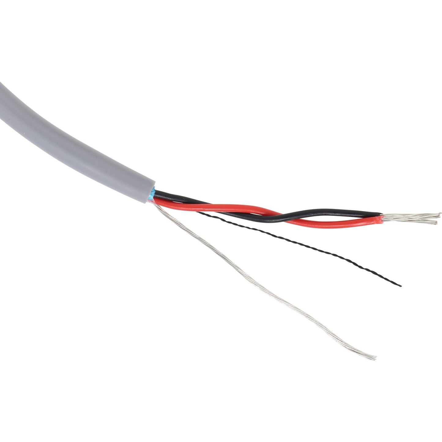 Grey 24AWG 1 Pair LSZH Eca Type 9501 Belden Equivalent Cable 100m