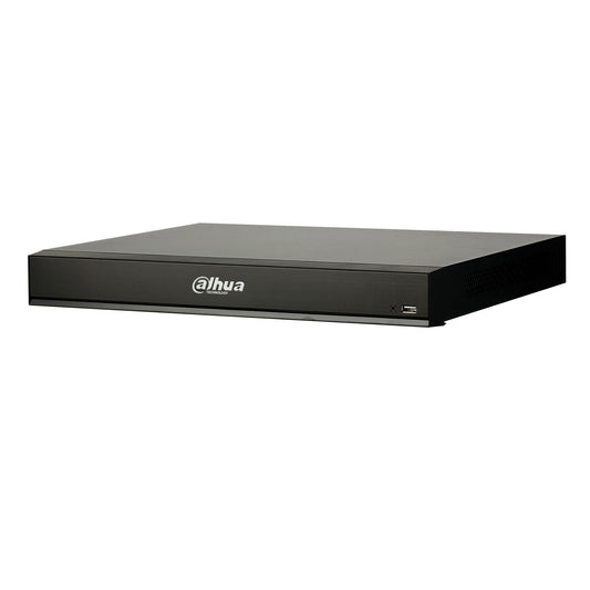 Dahua 16 Channel H.265 WizMind AI NVR, 8 x ePoE & 8 x PoE, 32MP Support, 384Mbps (200Mbps AI mode), 8TB AI HDD