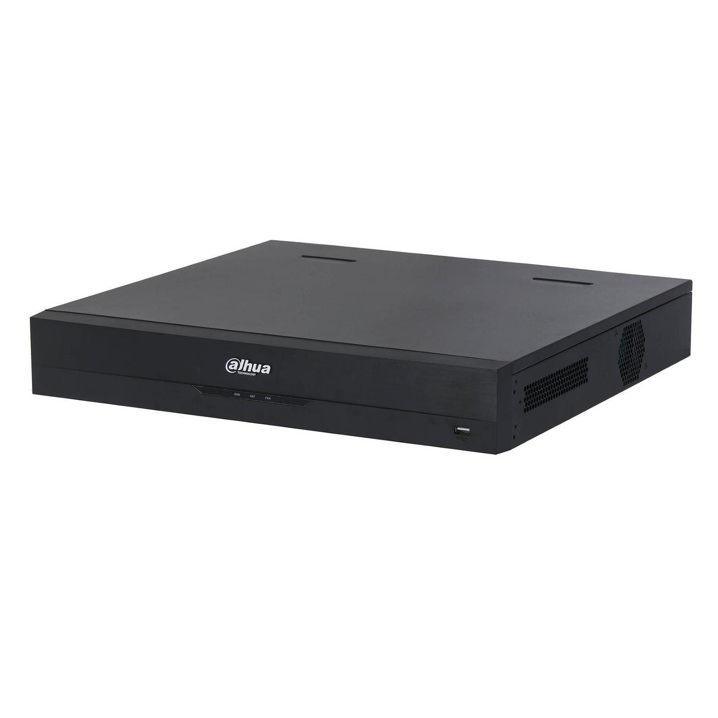 Dahua 16 Channel WizSense H.265 AI NVR, 8 X PoE + 8 x ePoE, 384Mbps/200Mbps(AI enabled) bandwidth, 2 x HDMI/2 x VGA 4K output, 32TB AI HDD