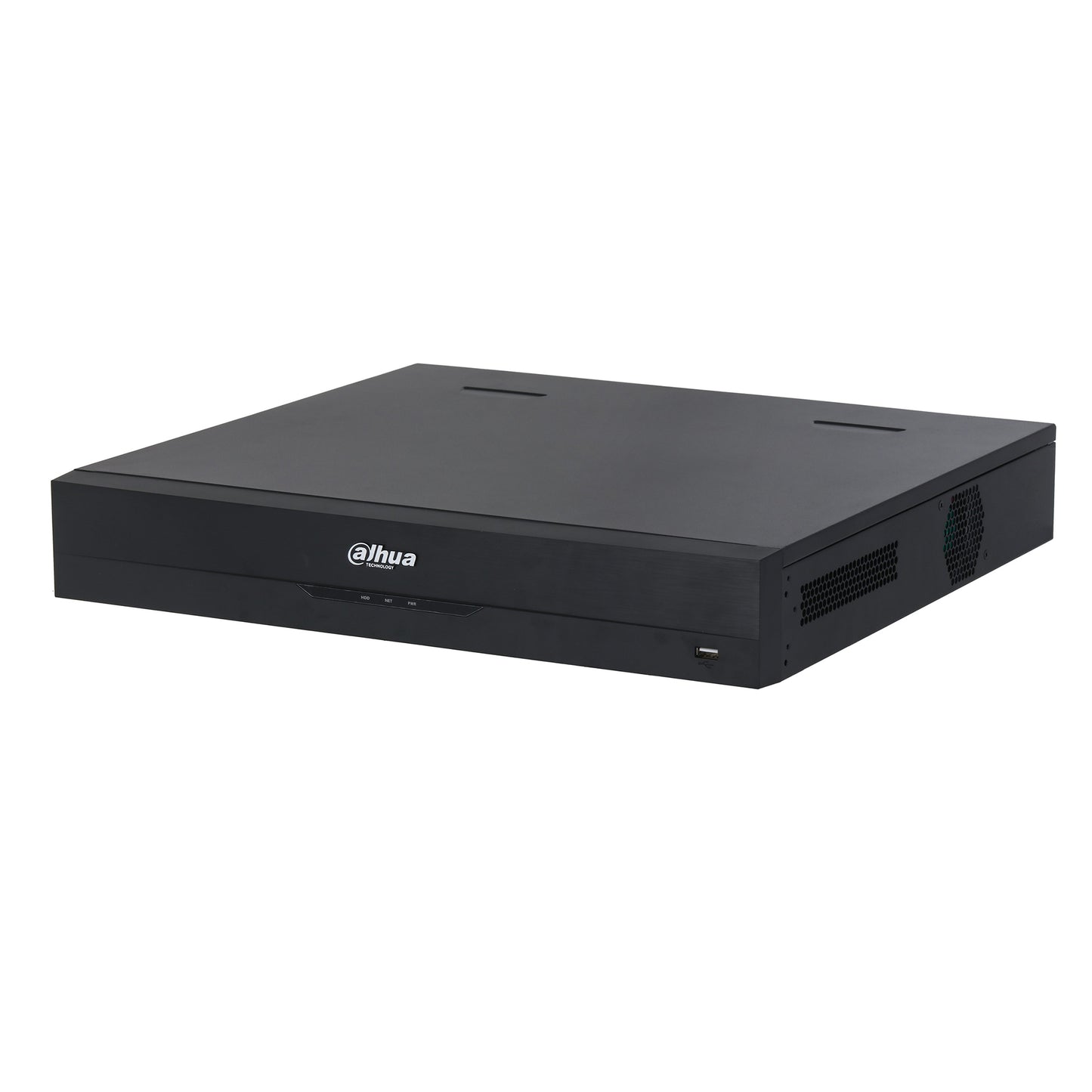 Dahua 32 Channel WizSense H.265 AI NVR, 384Mbps/200Mbps(AI enabled) incoming bandwidth, 2 x HDMI/2 x VGA, 2 x Gigabit Network, no HDD