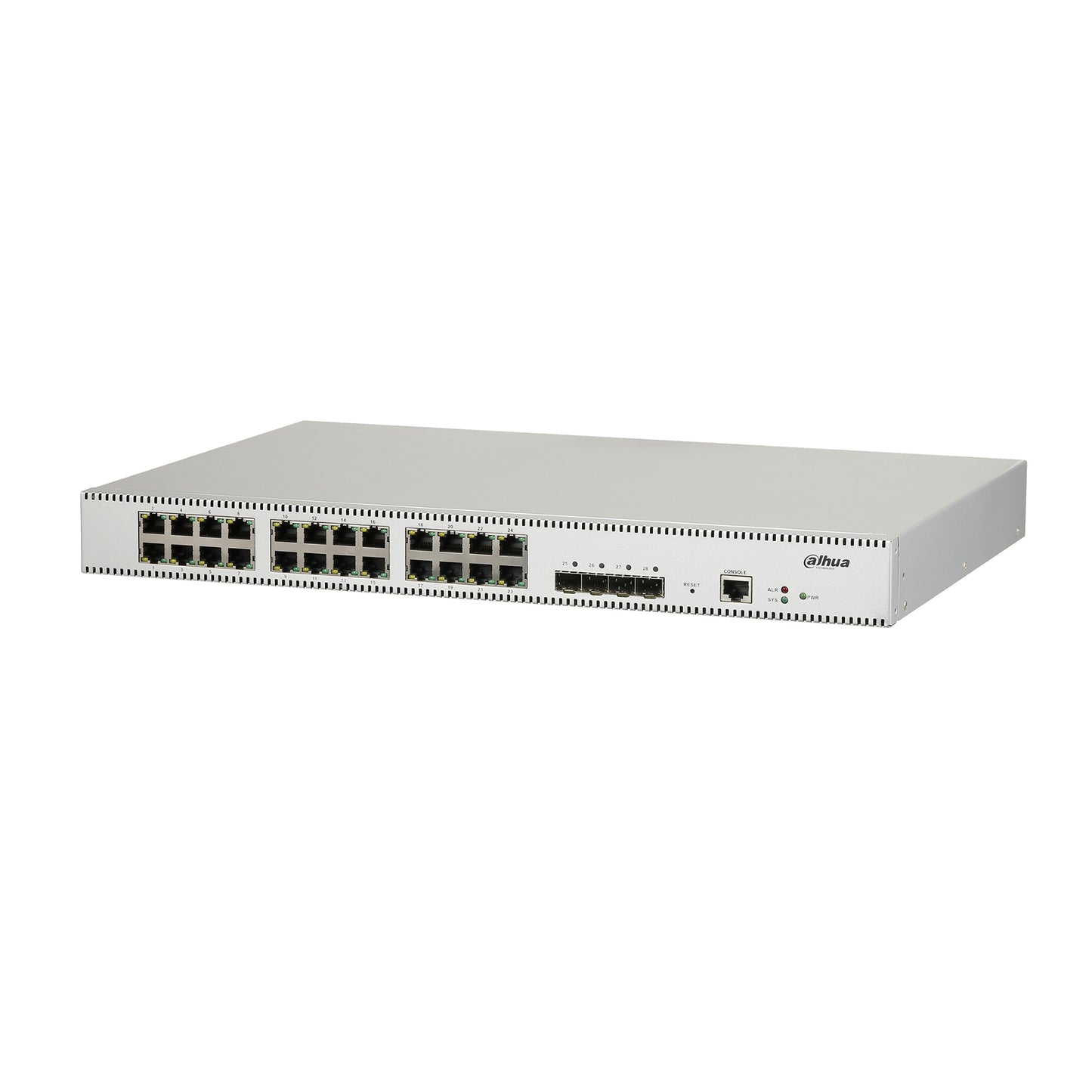Dahua L2+ Managed Aggregate Switch, 24 x 10/100/1000 Base-T + 4 x GE/10GE SFP+ Ports, Powerful Processing Capacity