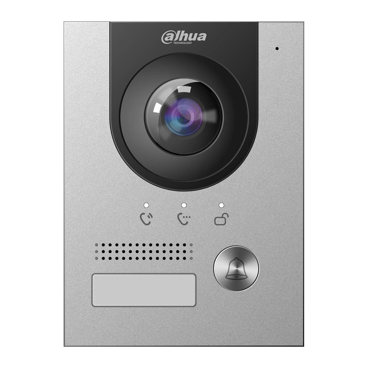 Dahua IP Villa Outdoor Station, 2MP, 160° Viewing angle, Aluminium Alloy Plate, 2 Wire Support, IP55, IK07, Surface or Flush mount options, 12Vdc or PoE