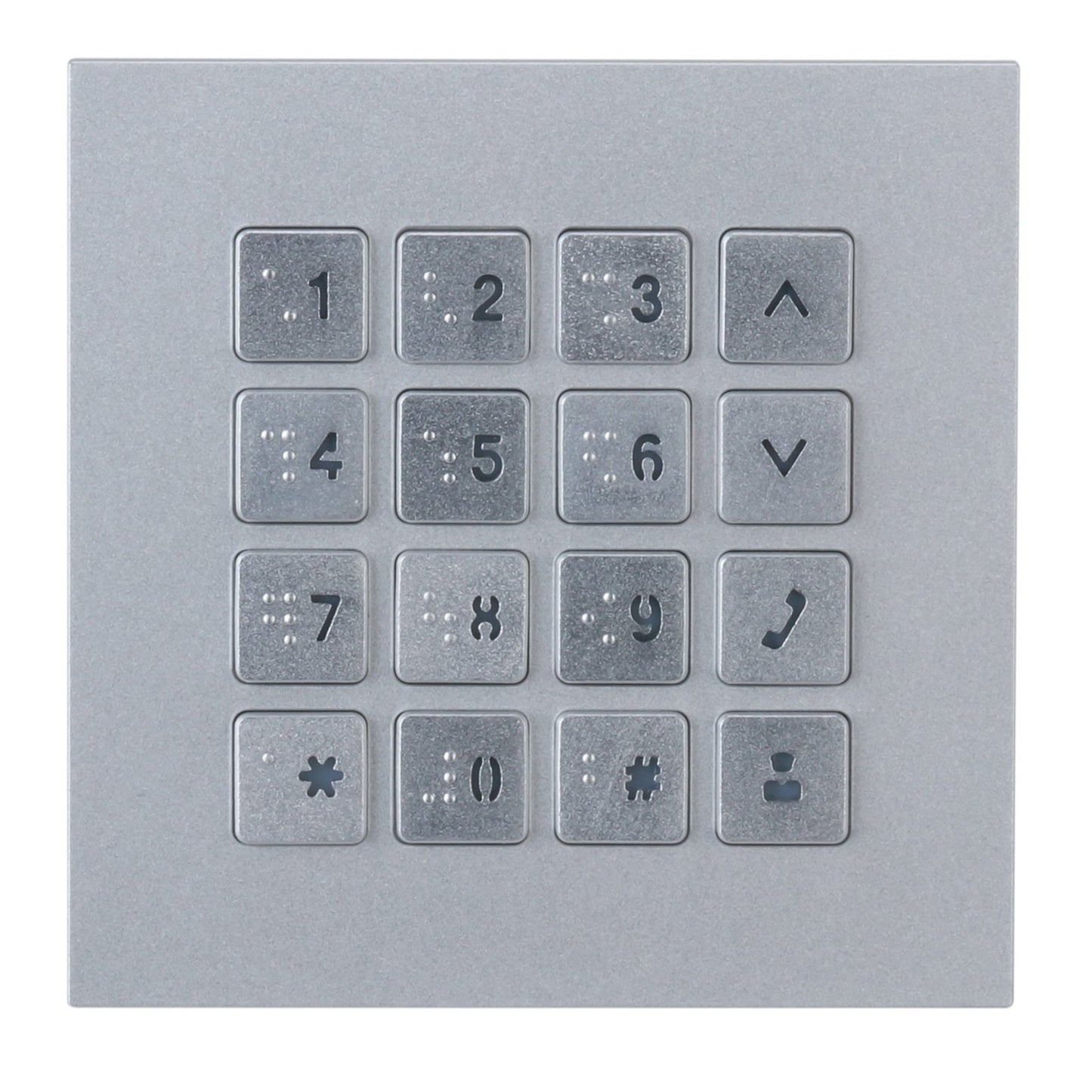Dahua Digital Coded Keypad Module, Backlit, IK07 Anodised Aluminium, IP65