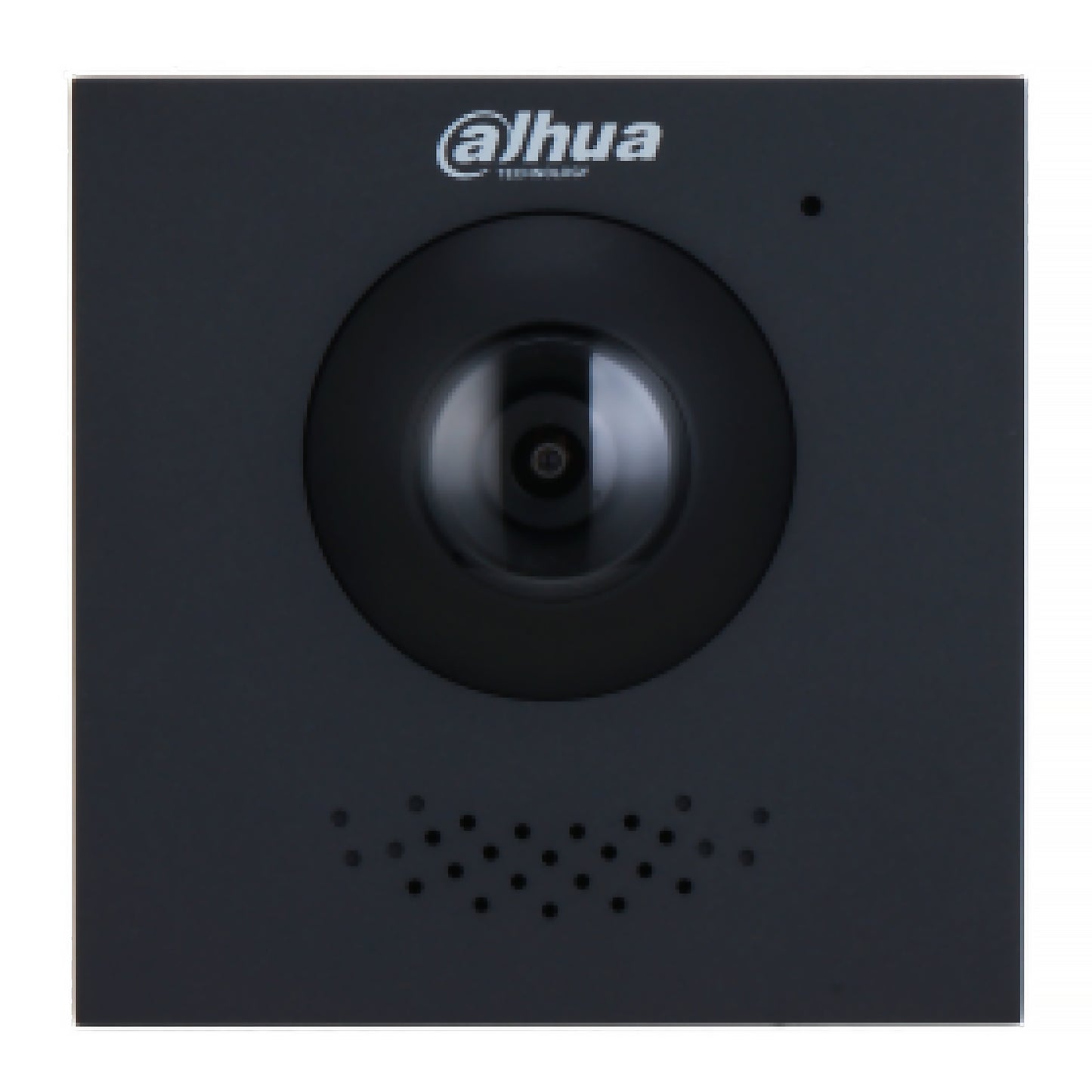 Dahua Video Camera/Speech Module, 2MP 160 deg Day/Night Camera, IR, IK07 Anodised Aluminium Panel, IP65, PoE or 12Vdc, Black Finish