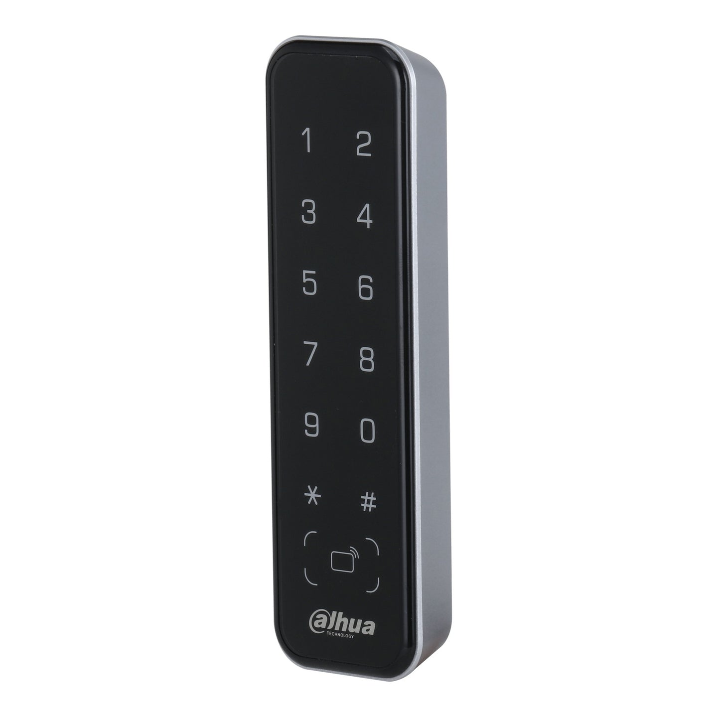 Dahua Slim RFID Proximity/Touch Keypad Reader, 13.56MHz Mifare, RS485 or Wiegand output, 12Vdc Power, 0-5cm reading distance, IP66 (sealant required)
