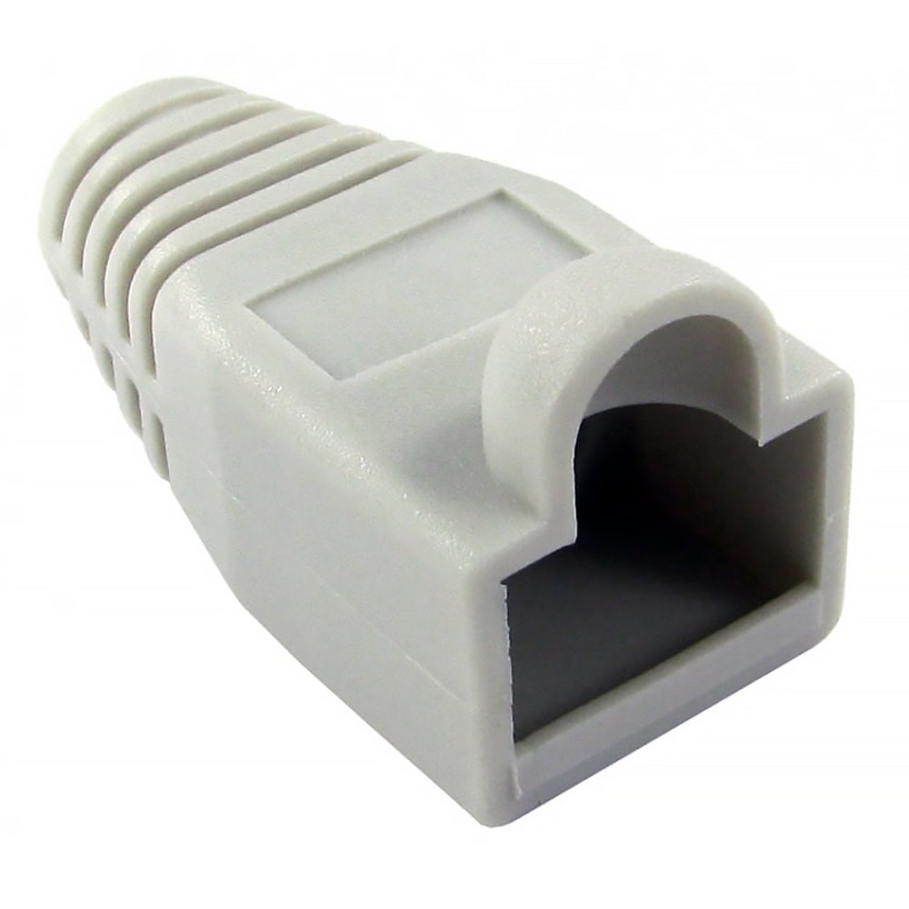 RJ45 Snagless Boot Grey (Pack of 100)