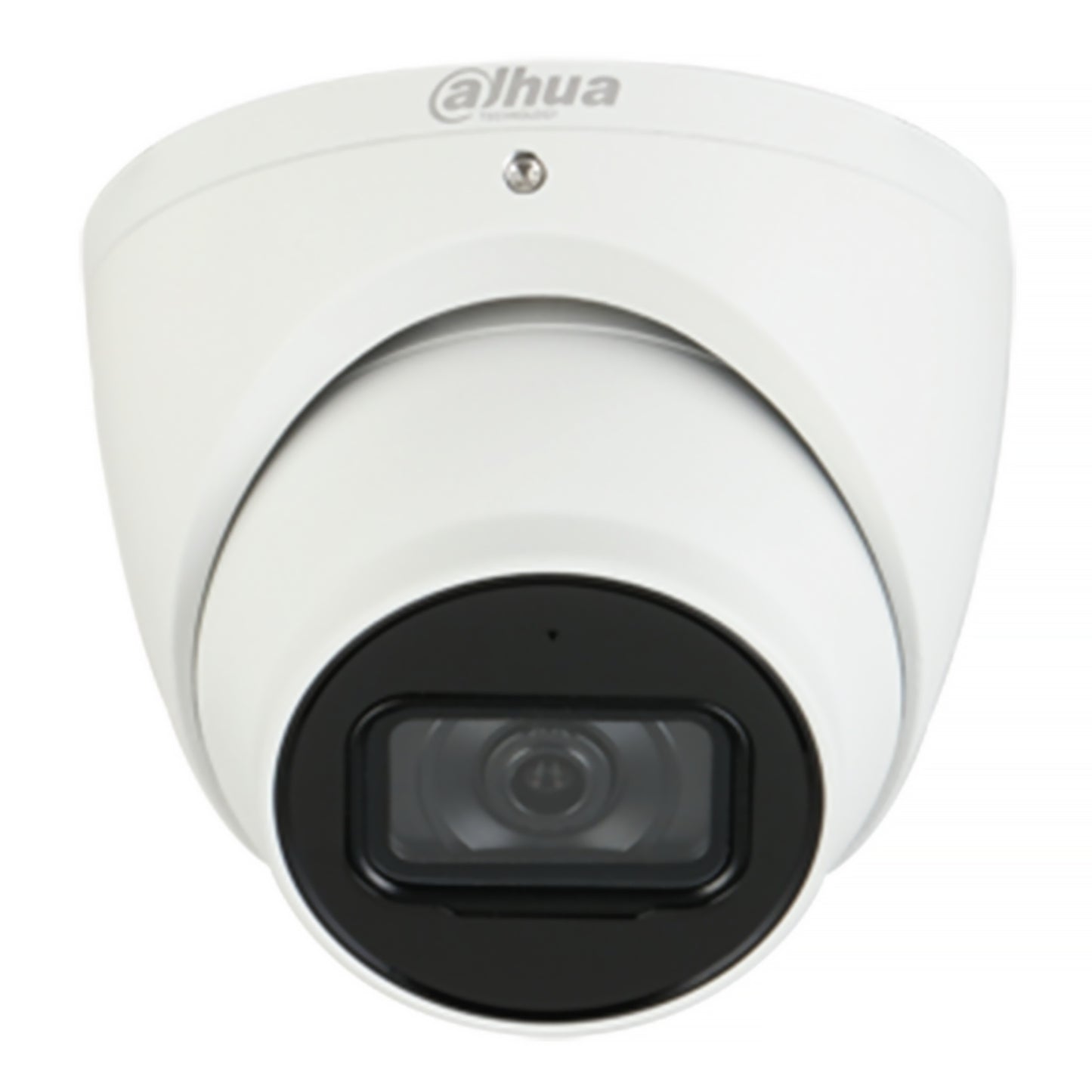 Dahua WizSense H.265+ 5MP Turret Camera, 50m IR, SMD Plus, Mic, 2.8mm Lens, SD Card, IP67, PoE, 12Vdc