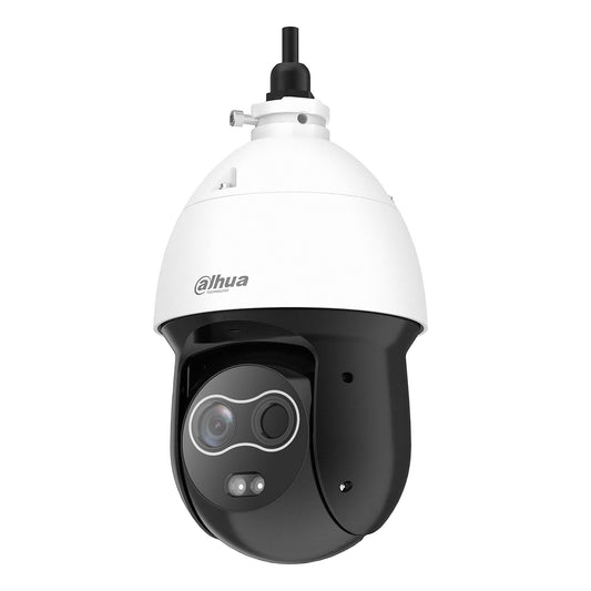 Dahua Thermal Dome Camera 256x192 4MP Dual Lens 35m IR IVS Temperature Measurement PoE