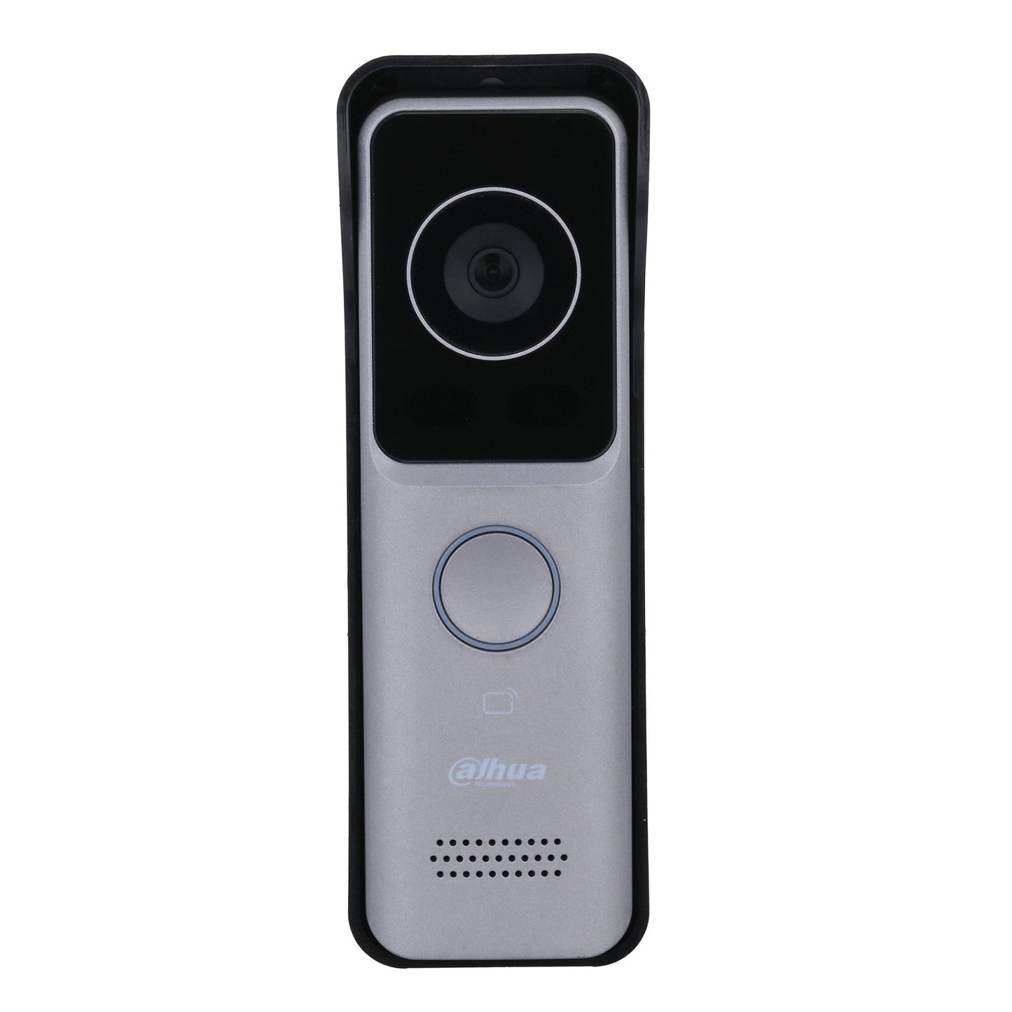 Dahua Single Button Ultra Slim Video Entrance Unit, 2MP Camera with IR, Mifare Card Reader, Surface Mount with Rainshield, IP65, PoE, 12-33Vdc