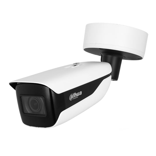 Dahua WizMind H.265+ 4K (8MP) Bullet Camera, 60m IR, Starlight, 2.7-12mm Motorised Lens, SD Card, IP67, EPoE. 12Vdc, Alarm In/Out, Audio In/Out