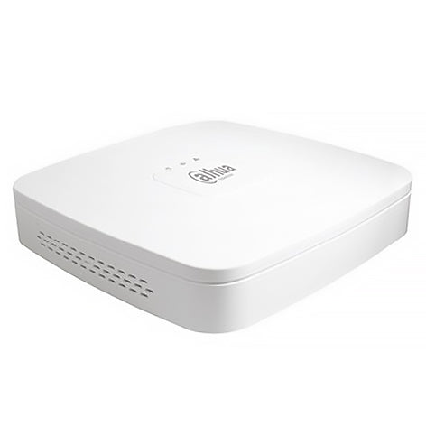 Dahua 4 Channel H.265 Smart Box NVR, 4 x PoE, 8MP Support, 80Mbps bandwidth, 4K output, 6TB HDD