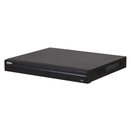 Dahua 16 Channel H.265 NVR, 16 x PoE, 8MP Support, 200Mbps bandwidth, 4K output, 20TB AI HDD