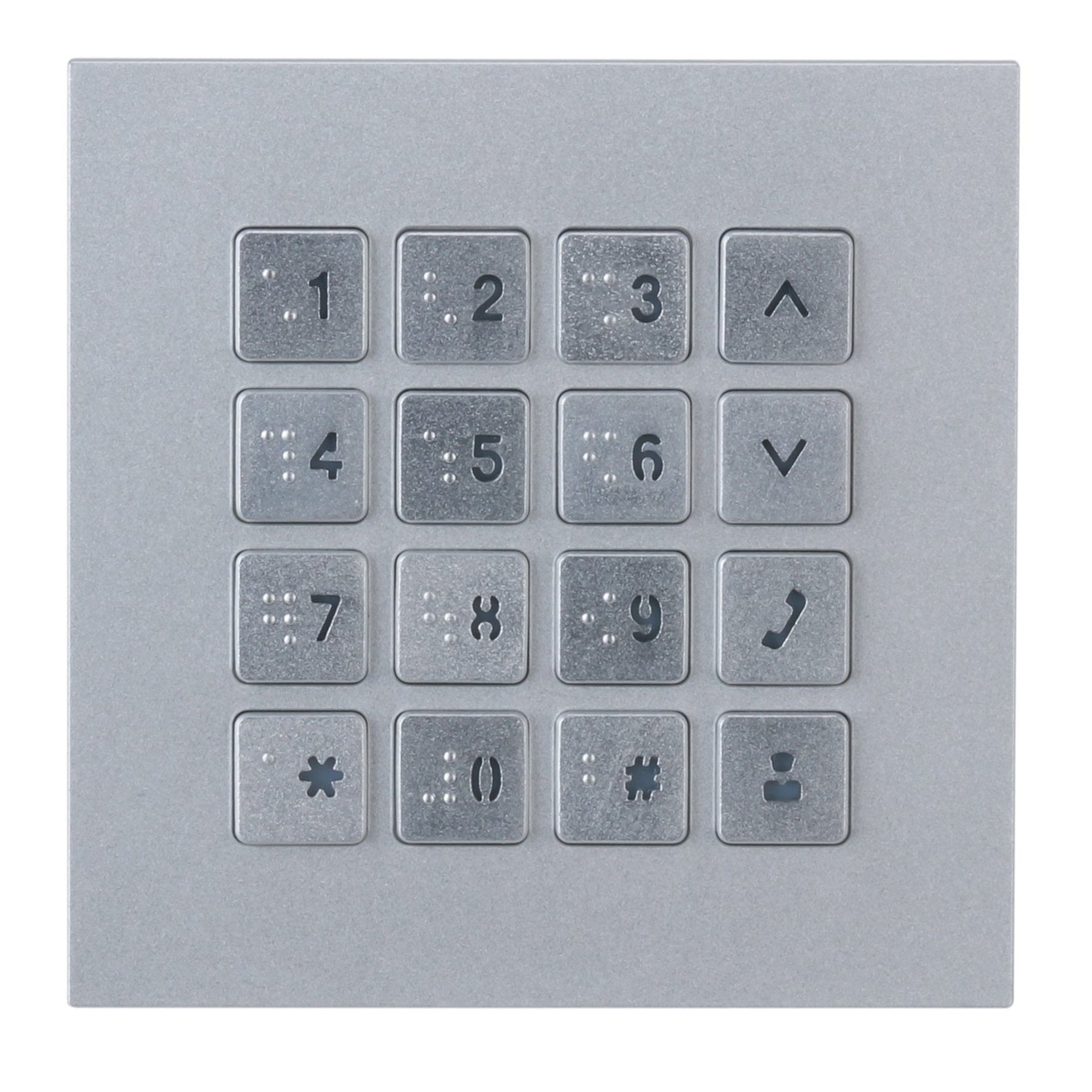 Dahua Digital Coded Keypad Module, Backlit, IK07 Anodised Aluminium, I ...