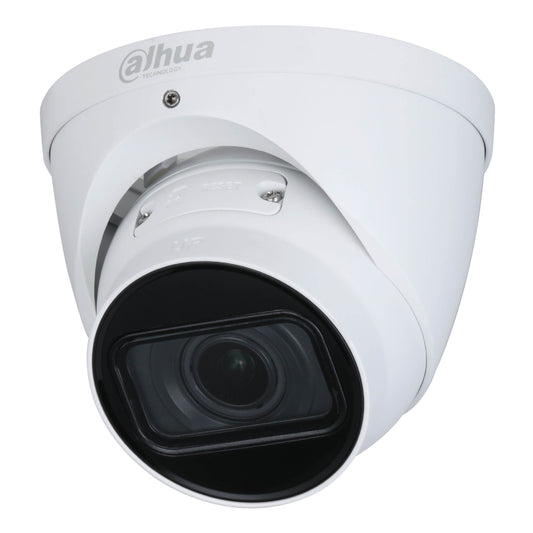 Dahua H.265 5MP Turret Camera, 40m IR, 2.7-13.5mm Motorised Lens, SD Card, IP67, PoE, 12Vdc