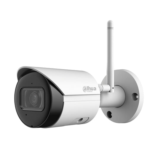 Dahua Mini Bullet with IR, 4MP, 2.8mm Fixed Lens, Integrated Wifi, 12Vdc